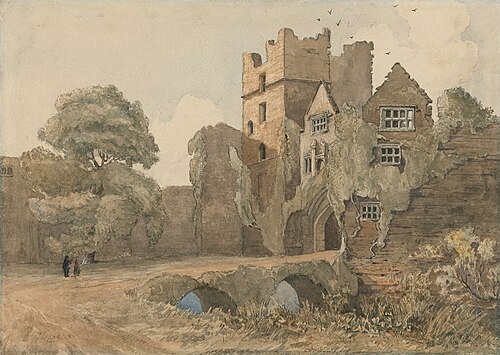 The Keep and Gate, Ludlow Castle, Shropshire, , Thomas Lound
