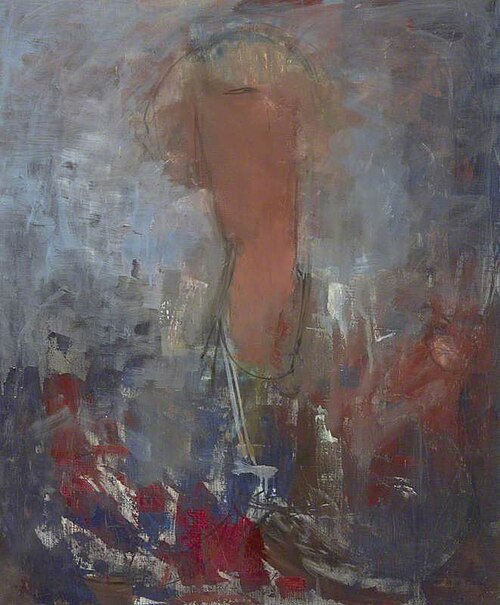 Mrs Hope Scott, 1897 - 1989. Patron of the Arts, 1975, William Borthwick Johnstone
