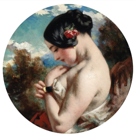 The Head of a Girl, , William Denholm Kennedy