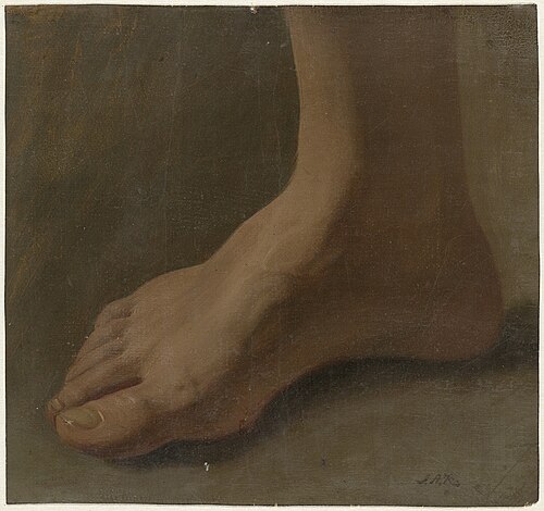 A Right Foot, 1797, Simon Andreas Krausz