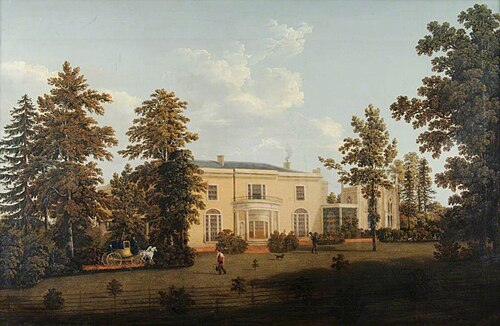 Leigh Park House, Havant, 1831, Joseph Francis Gilbert
