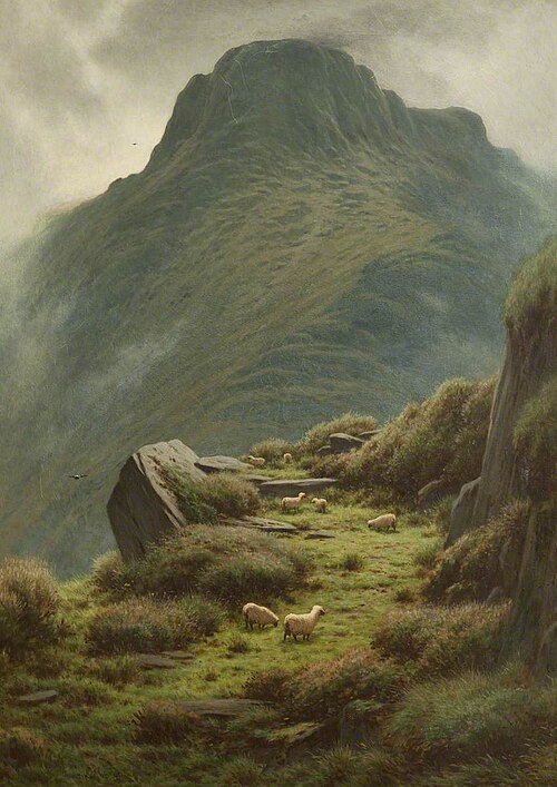 Y Garn Mountains, 1891, Joseph Knight