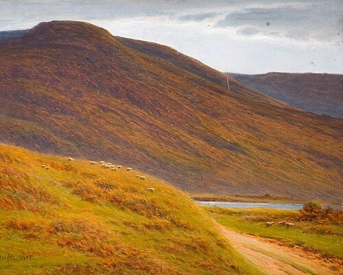 Moorland Landscape, 1907, Joseph Knight