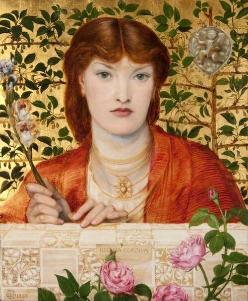 Regina Cordium, 1866, Dante Gabriel Rossetti