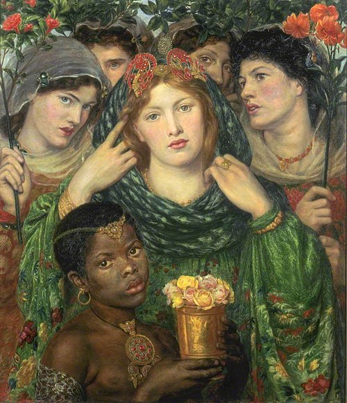 La Bien-Aimée ou La Mariée, 1865, Dante Gabriel Rossetti