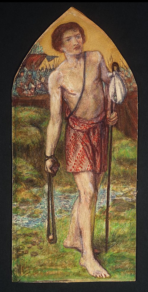 David, 1856, Dante Gabriel Rossetti