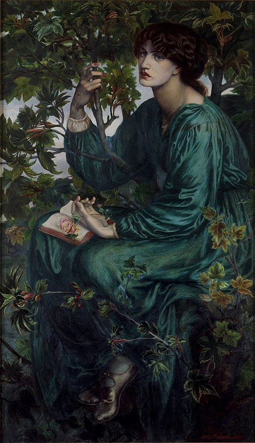 The Day Dream, 1880, Dante Gabriel Rossetti