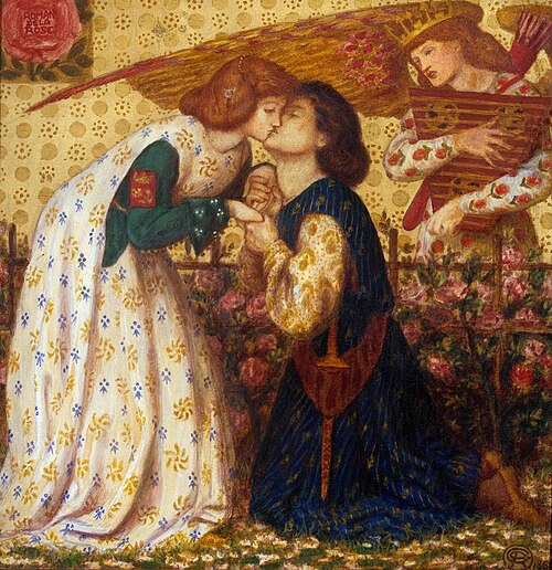 Roman de la Rose, 1864, Dante Gabriel Rossetti