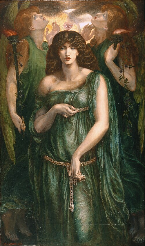 Astarte Syriaca, 1877, Dante Gabriel Rossetti