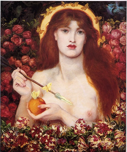 Venus Verticordia, 1866, Dante Gabriel Rossetti