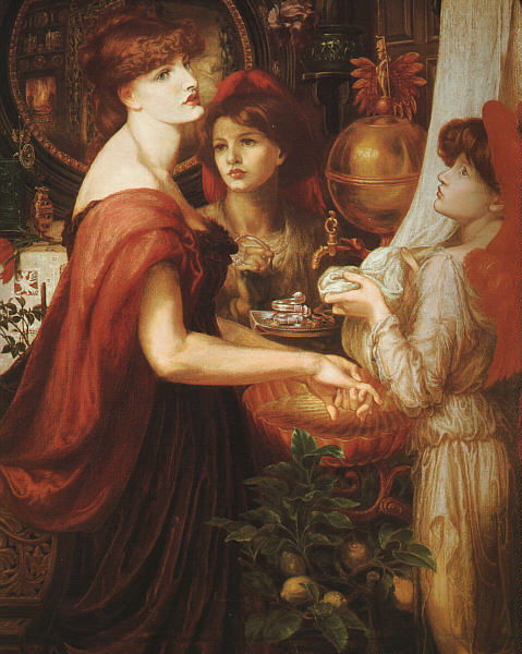 La Bella Mano, 1875, Dante Gabriel Rossetti