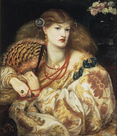 Monna Vanna, 1866, Dante Gabriel Rossetti