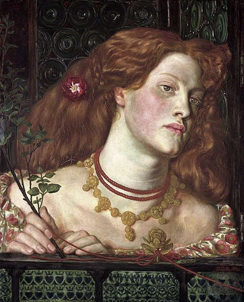 Fair Rosamund, 1861, Dante Gabriel Rossetti