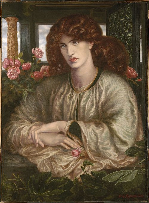 La Donna della Finestra, 1879, Dante Gabriel Rossetti