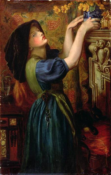 Marigolds, 1873, Dante Gabriel Rossetti