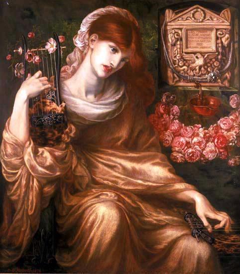 Veuve romaine, 1874, Dante Gabriel Rossetti