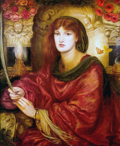 Sibylla Palmifera, 1867, Dante Gabriel Rossetti