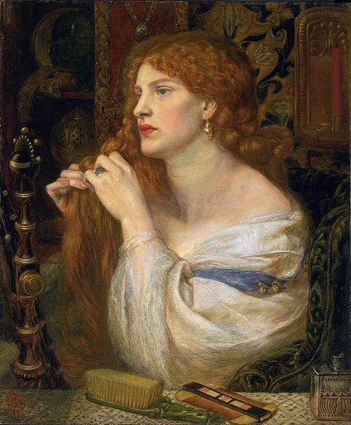 Fazio's Mistress, 1863, Dante Gabriel Rossetti