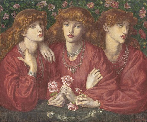 Rosa Triplex, 1874, Dante Gabriel Rossetti