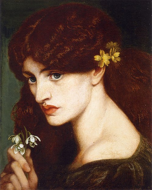 Blanzifiore, 1873, Dante Gabriel Rossetti