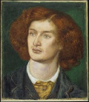 Algernon Charles Swinburne, 1861, Dante Gabriel Rossetti