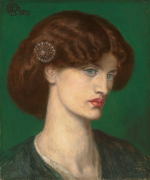 Beatrice, 1879, Dante Gabriel Rossetti