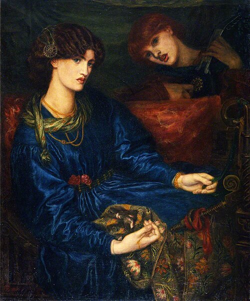 Mariana, 1870, Dante Gabriel Rossetti