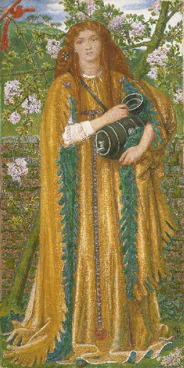 Golden Water, 1858, Dante Gabriel Rossetti