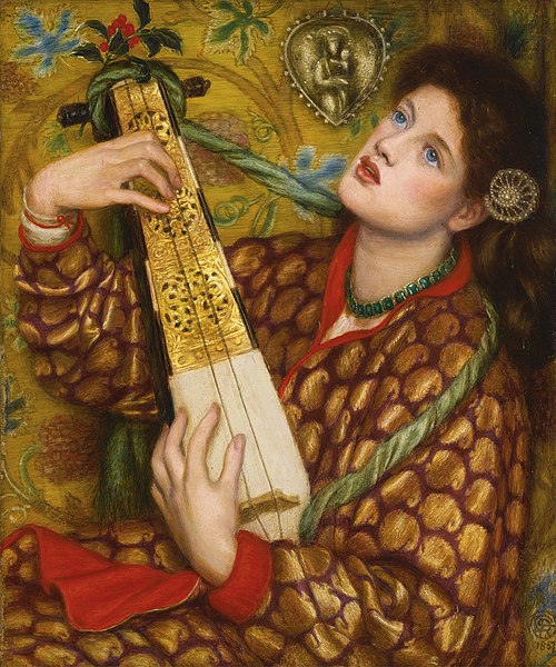 A Christmas Carol, 1867, Dante Gabriel Rossetti
