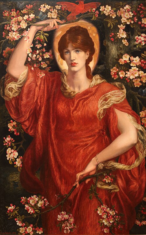 A Vision of Fiammetta, 1878, Dante Gabriel Rossetti