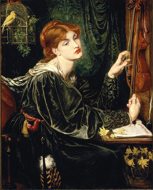 Veronica Veronese, 1872, Dante Gabriel Rossetti