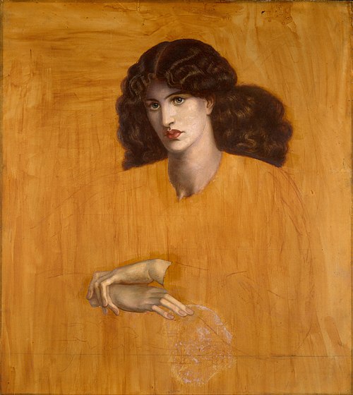 La Donna Della Finestra, 1881, Dante Gabriel Rossetti