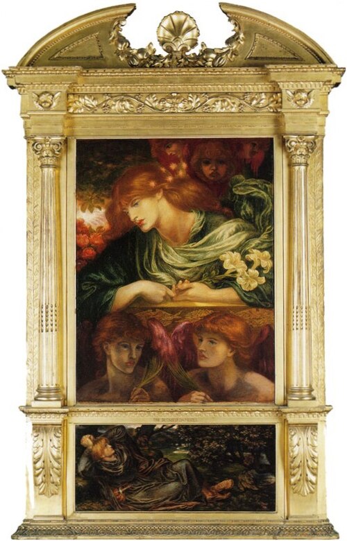 The Blessed Damozel, 1879, Dante Gabriel Rossetti