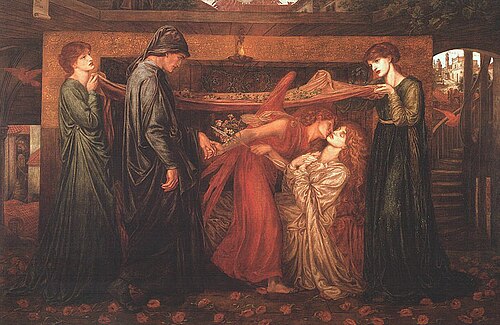Dante's Dream, 1871, Dante Gabriel Rossetti