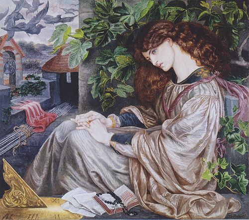 La Pia de' Tolomei, 1868, Dante Gabriel Rossetti