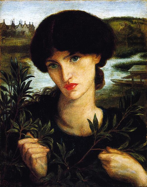 Water Willow, 1871, Dante Gabriel Rossetti