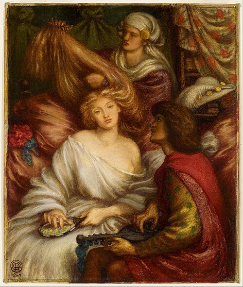 Morning Music, 1867, Dante Gabriel Rossetti
