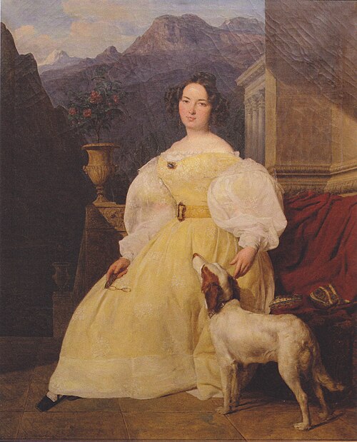 Portrait de Mme Hanska, 1835, Ferdinand Georg Waldmüller
