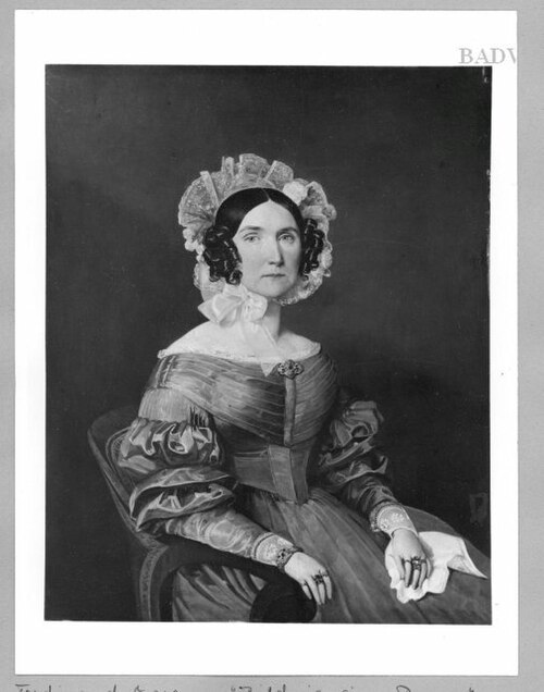 Portrait of sitting lady, 1837, Ferdinand Georg Waldmüller