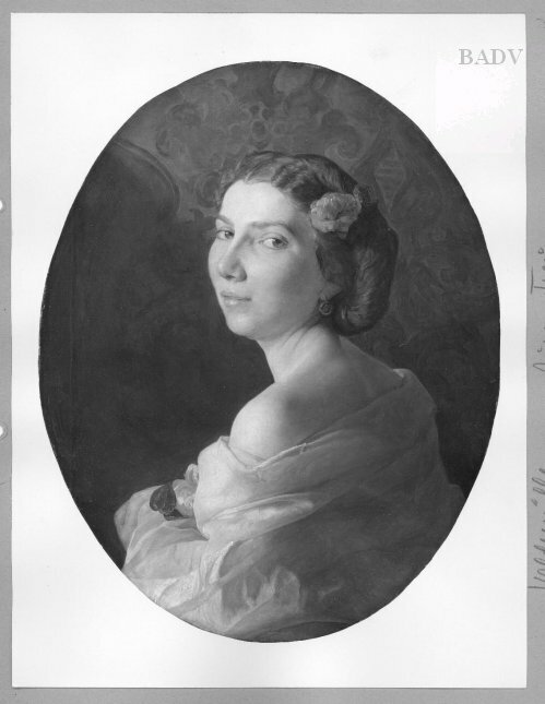 Bildnis einer jungen Frau, 1860, Ferdinand Georg Waldmüller