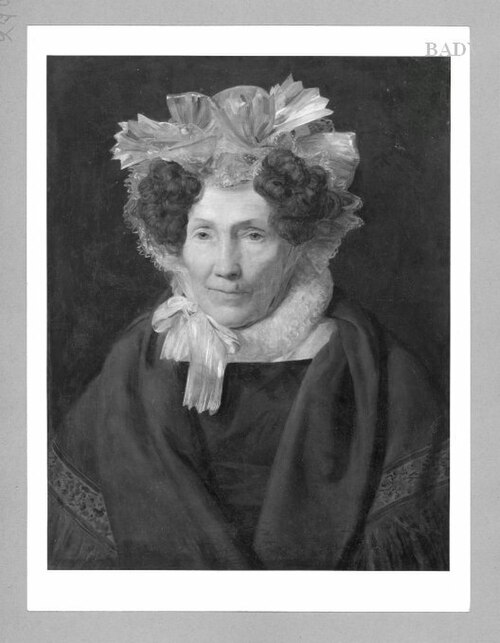 Portrait of the artists mother, 1818, Ferdinand Georg Waldmüller