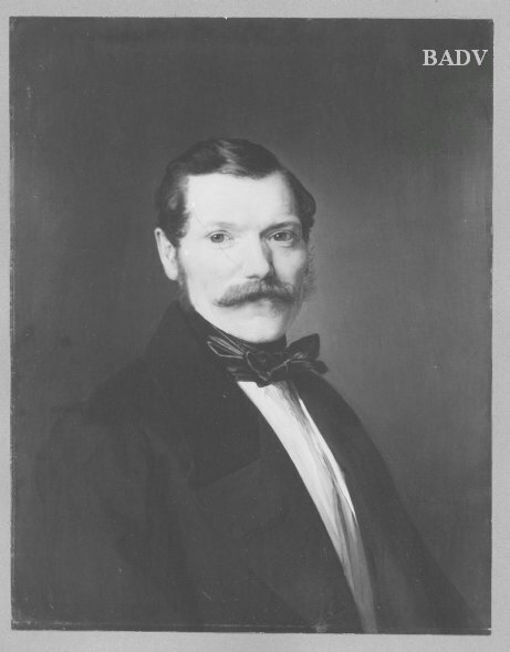 Männliches Bildnis, 1856, Ferdinand Georg Waldmüller
