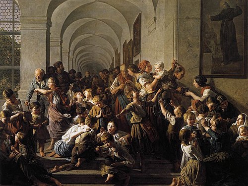 Soup Kitchen, 1859, Ferdinand Georg Waldmüller