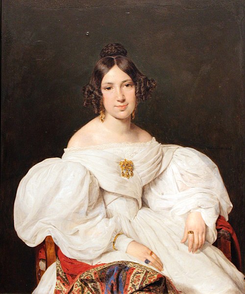 Portrait of Louise Mayer, 1836, Ferdinand Georg Waldmüller