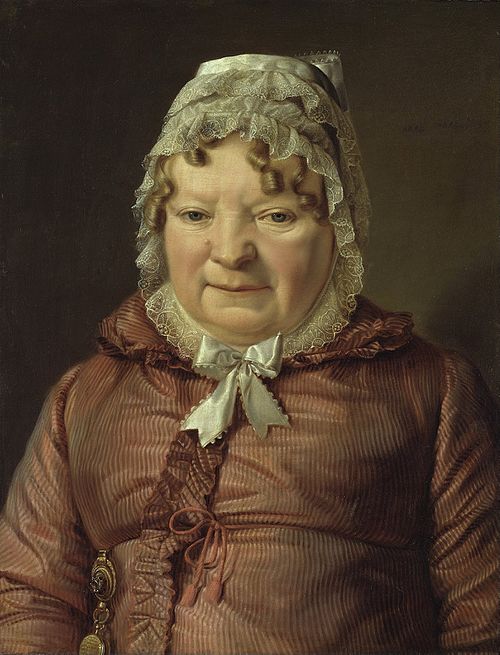 Portrait de la mère du capitaine von Stierle-Holzmeister, 1819, Ferdinand Georg Waldmüller