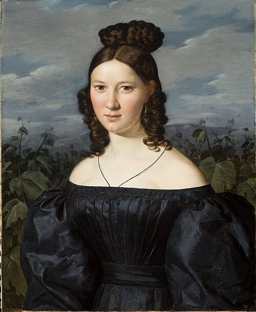 Portrait d'une jeune femme., 1840, Ferdinand Georg Waldmüller