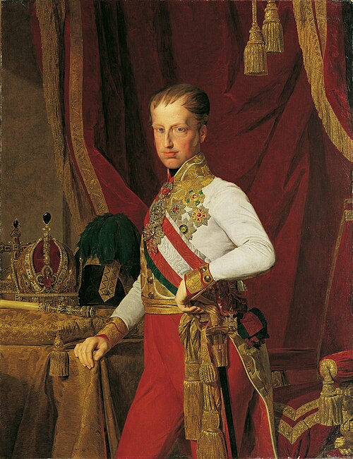 Emperor Ferdinand I of Austria, 1839, Ferdinand Georg Waldmüller