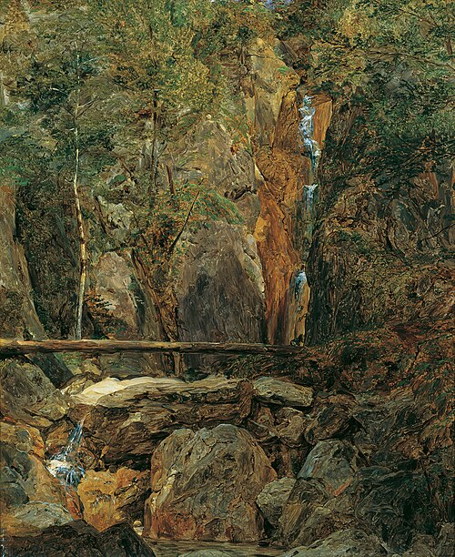 Die Rettenbachwildnis bei Ischl, 1832, Ferdinand Georg Waldmüller