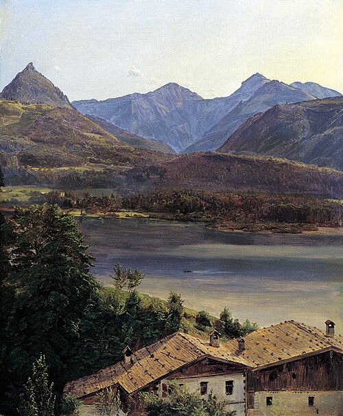 Der Wolfgangsee, 1835, Ferdinand Georg Waldmüller