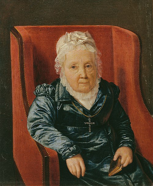 Rosina Wieser in Armchair, 1822, Ferdinand Georg Waldmüller